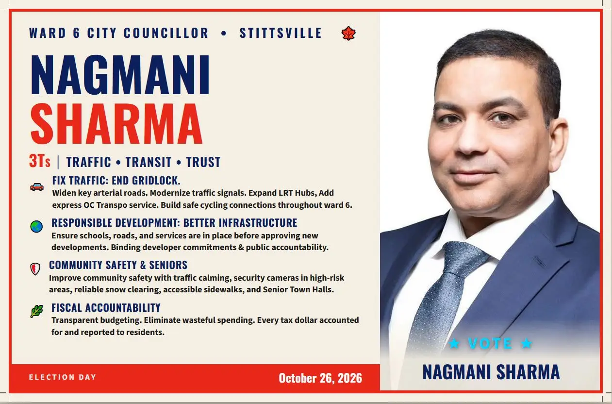 Campaign Postcard Front — Nagmani Sharma