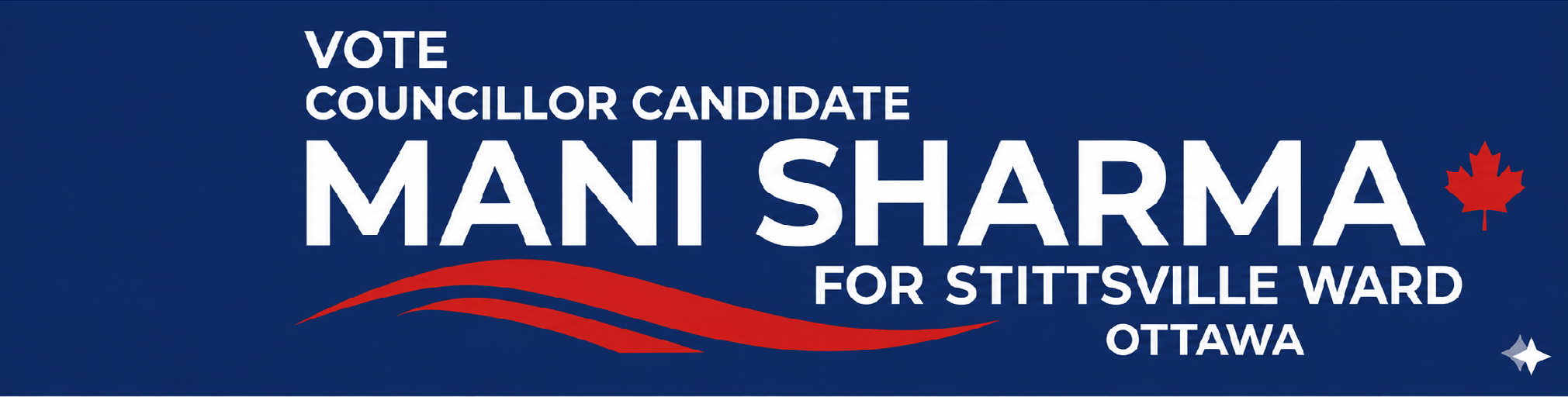 Mani Sharma: Candidate for Ward 6 Stittsville Councillor